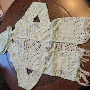 Introspect Pale Green Sweater Sz M